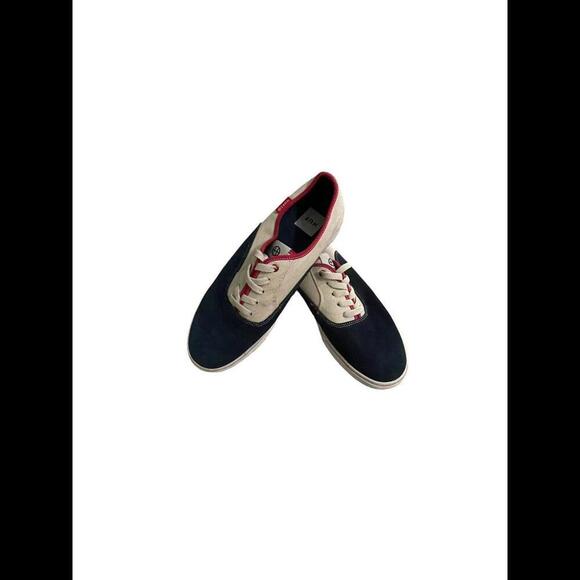 Huff shoes Size 11 Blue Tan And Red Canvas - Picture 3 of 5